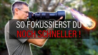 Schneller fokussieren 📸💨 Kamera und Objektiv Einstellungen