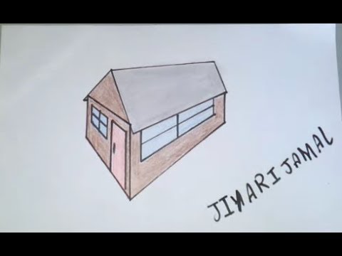 House Drawing 3 D .「How To Draw - YouTube」♪ Very Easy! parte 2 - YouTube