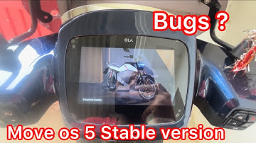 Ola S1Pro Gen 3 Move os 5.6.1 Update All New Features