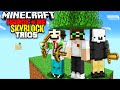WE Survived Hardcore Minecraft Skyblock For 100 Days And here's what Happened (Trio's 100 Days)