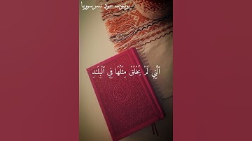 سورة الفجر ( وَٱلۡفَجۡرِ وَلَيَالٍ عَشۡرٖ ) تلاوة خاشعة بصوت القارئ اسلام صبحي 💕 حالات واتس اب قرآن