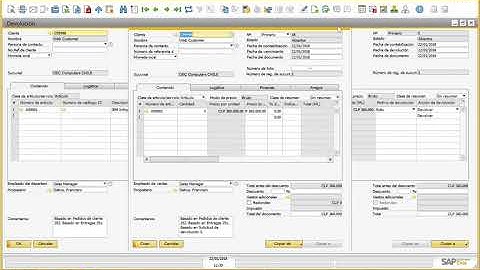 Solicitud de devolución Sap Business One 9.3