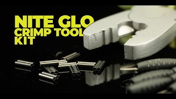 NEW Nite Glo Crimp Tool Kit l Carp Fishing