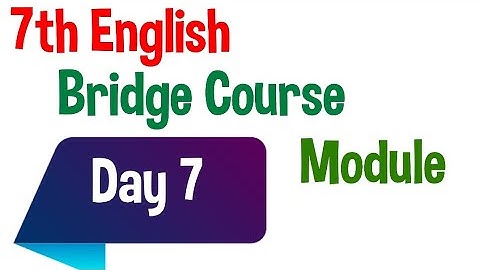 7th English Bridge Course Module, Day 7, page number 45 - 47