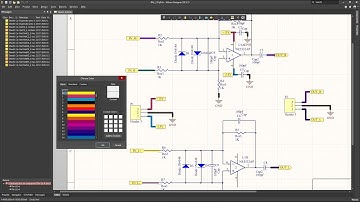 Altium Designer [Schematic»Set Net Colors]