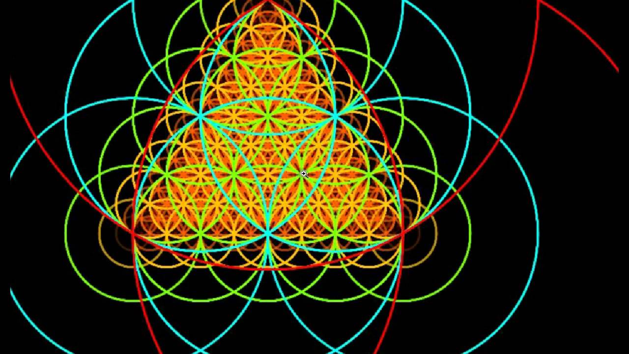 New Compass And Straightedge Fractal Explored In Color YouTube