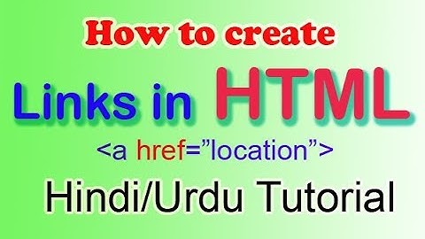 html links-part-9(HIndi/Urdu)