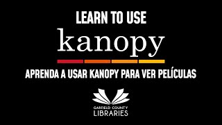 How to Use Kanopy