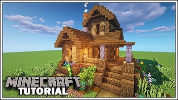 Minecraft Survival Starter House Tutorial