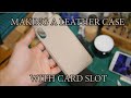 [Leather Handmade EP5] Making A Leather Case For iPhone X