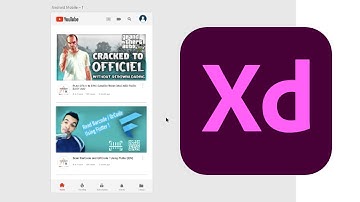 Redesign Youtube mobile app | Adobe XD | Speedart