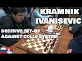 World Champion plays a system opening | Kramnik - Ivanisevic | World blitz