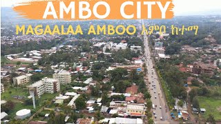 Walk In Ambo City, Magaalaa Amboo አምቦ ከተማ Tour Ambo Hachalu Hundesa Campus