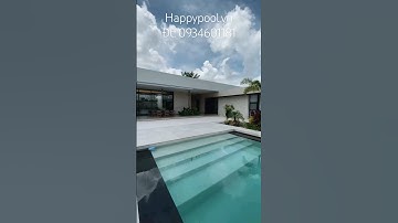 Mẫu Biệt Thự Có Hồ Bơi 40m2 | Thi Công Xây Dựng Bể Bơi Gia Đình Đẹp Happypool.vn | Đt: 0934601181