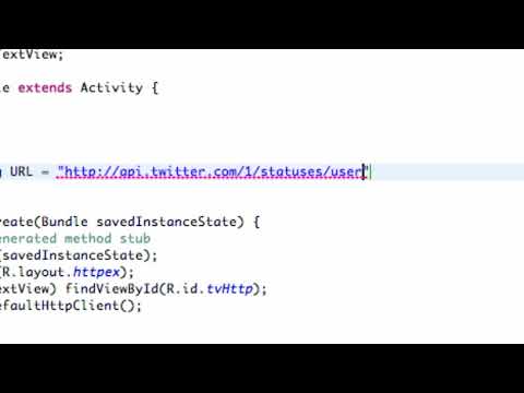 Android Application Development Tutorial   150   Introduction to JSON parsing