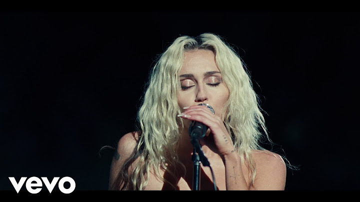 Flowers Live version - Live performance video thumbnail