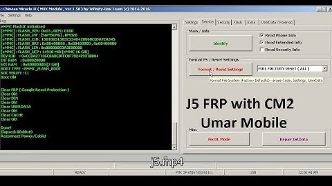 Qmobile J5 FRP Done with One Click By CM2