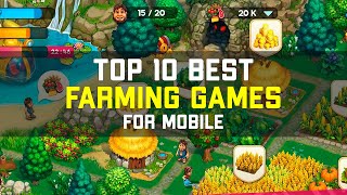Top 10 Best Farming Games for Android/iOS in 2024 ( Offline/Online)