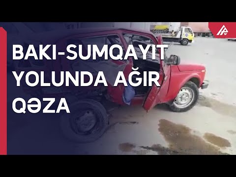 Ceyranbatanda iki avtomobil toqquşub - XƏSARƏT ALANLAR VAR