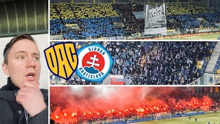 FC DAC 1904 - ŠK SLOVAN BRATISLAVA • heated rivalry of two NATIONS • Fortuna Liga, 12.02.2023.