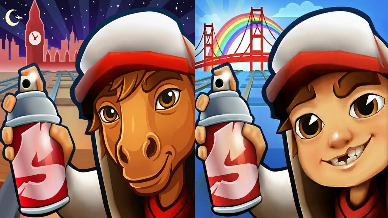 Subway Surfers : San Francisco 2022 🆚 London Lunar Year 2026 Map Comparison 