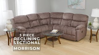 PRODUCT SPOTLIGHT: MORRISON 3-PC. RECLINING SECTIONAL | WG&R Furniture