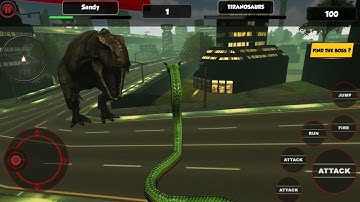 Angry Anaconda vs Dinosaur Simulator 2019 Android Gameplay
