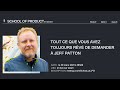 School of product  live qa with jeff patton