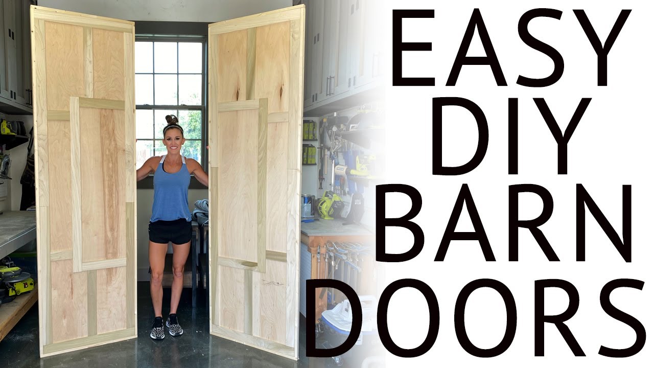 Easy DIY Barn Doors! - YouTube