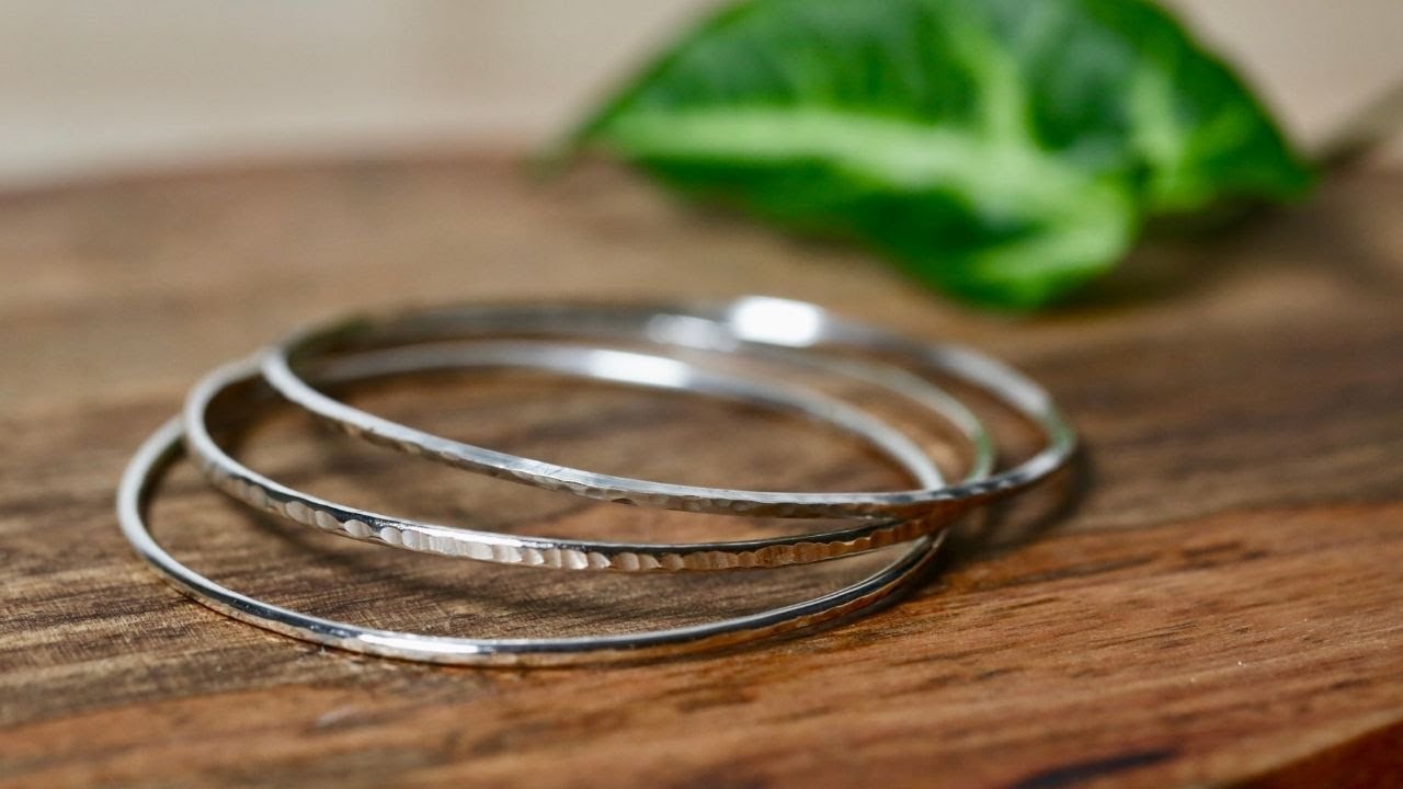 How to Make Silver Stacking Bangles - Jewellers Academy - (Part 1