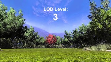 iClone 6 Pre-launch Demo - Speedtree Enhanced LOD