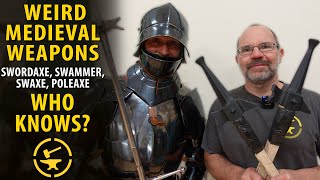 WEIRD MEDIEVAL WEAPONS - POLEAXE, SWORD HAMMER THING - PT2