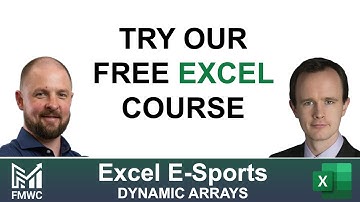 Text Functions: Video 4 - Dynamic Arrays