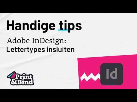 Hoe sluit je lettertypes in in Adobe Indesign? - YouTube Hoe Sluit Je Lettertypes In In Adobe Indesign? - Youtube