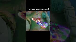 Nerfed Freya Still Dominates  mobalegends5v5 moba55creator moba55ninja