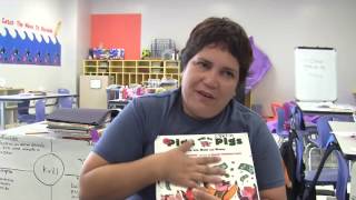 Elizabeth Bastias - RUSMP spotlight - hooking students on reading in math class