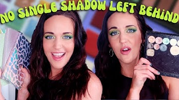 NO SINGLE EYESHADOW PAN LEFT BEHIND! 2023 🍀 STARTING A NEW SERIES!