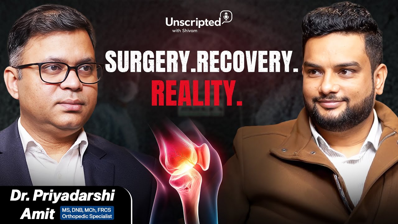 Knee & Shoulder Pain Explained in Hindi | Treatment vs Surgery with Dr. Priyadarshi Amit