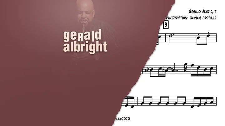 "Just Between Us" - Gerald Albright -  Alto Sax Tr...