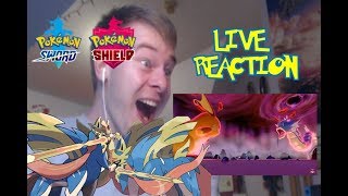 LIVE REACTION - Pokemon Sword and Shield Direct - New Pokemon, Dynamax, Release date!