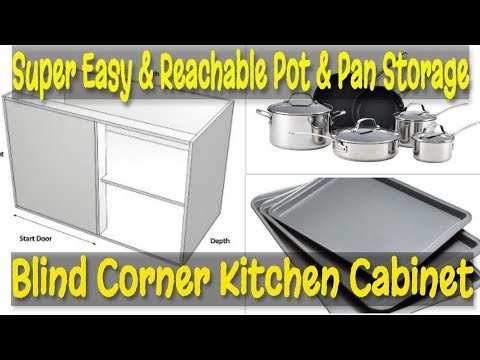 Kitchen Organizing Super Easy, How To Organize Blind Corner Kitchen Cabinets