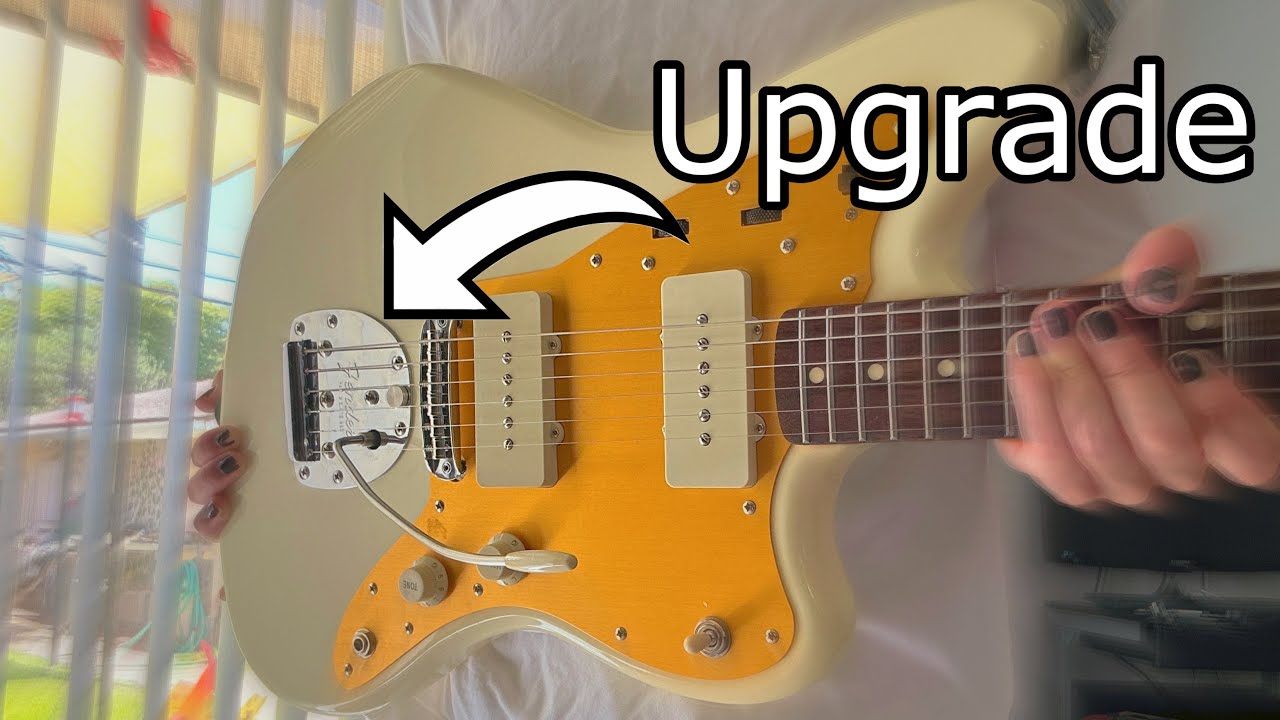Upgrading a Squier J Mascis Jazzmaster (AVRI Tremolo/Vibrato