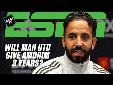 'IT WON'T HAPPEN' 🗣️ Jan Aage Fjortoft DISMISSES Man United giving Ruben Amorim 3 years | ESPN FC