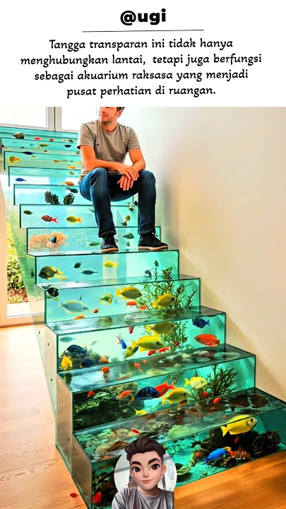 TANGGA AKUARIUM: aquarium ladder