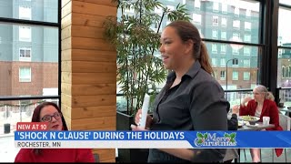 Community members 'Shock N' Clause' for the holidays