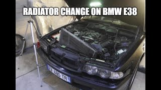 : DIY : Change the radiator on the BMW E38