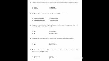 #tehsildar Preparation #revenue #law #ppsc