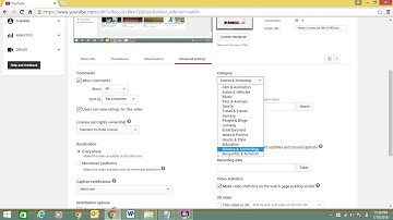 How to Add Category to Your YouTube Videos