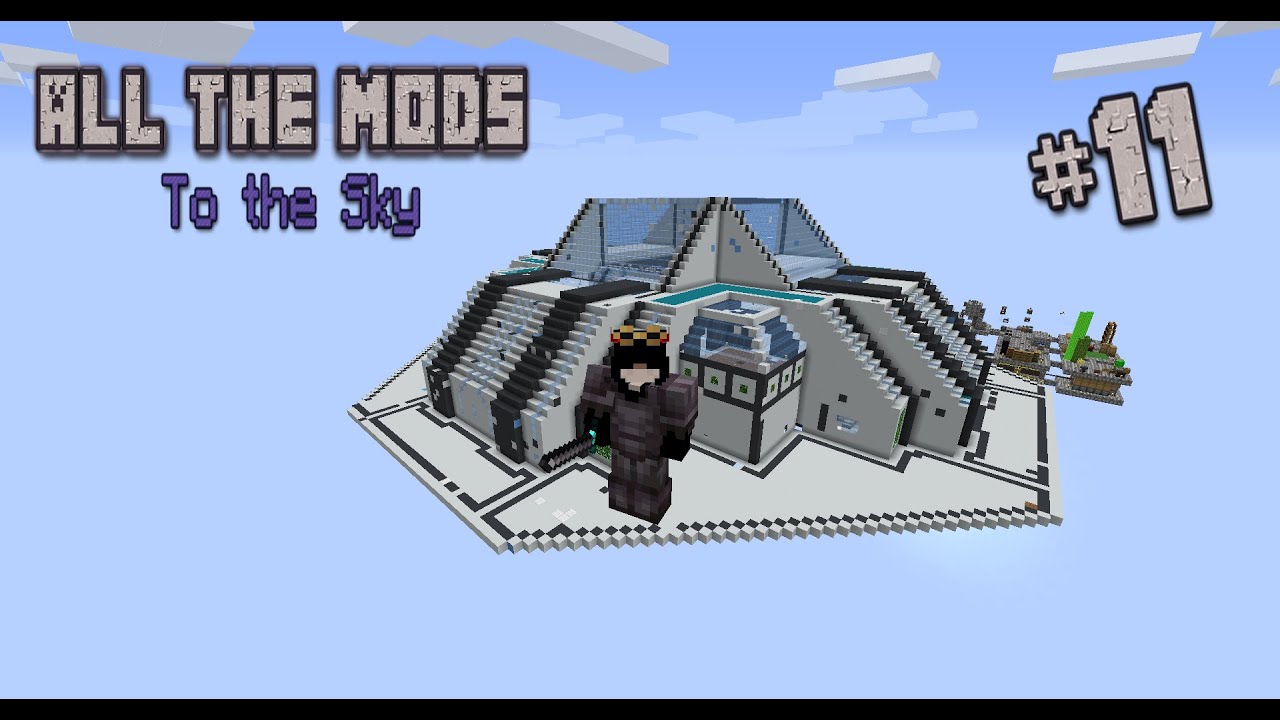 All the Mods 6 To the Sky Bölüm 11 - Base'imizi kuruyoruz - Multiplayer ...
