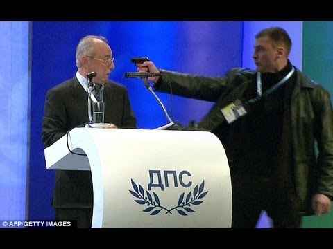 Assassination Attempt Incredible Video: Bulgarian Ahmed Dogan